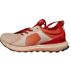 Adidas Women ClimaCross Boost Golf Shoes Spikes White Orange size 9